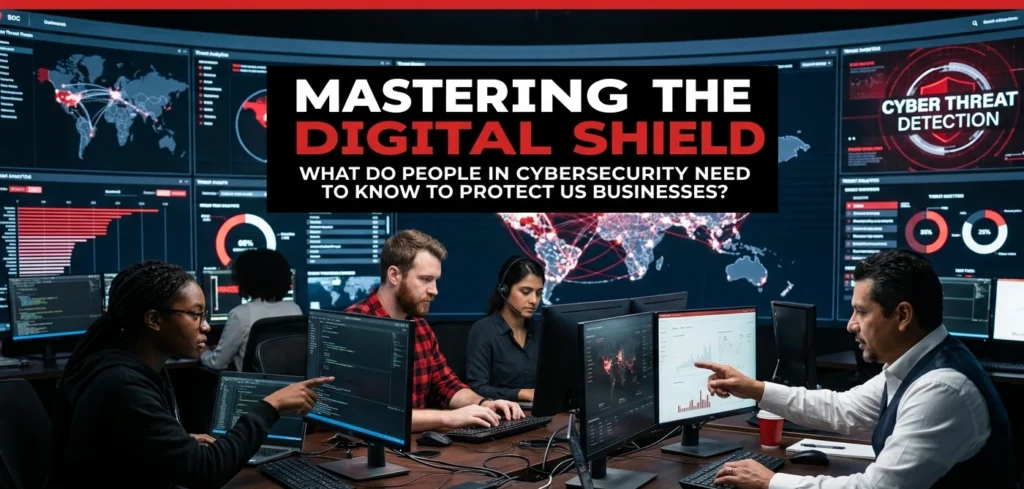 Mastering the Digital Shield What Do People in Cybersecurity Need to Know to Protect US Businesses