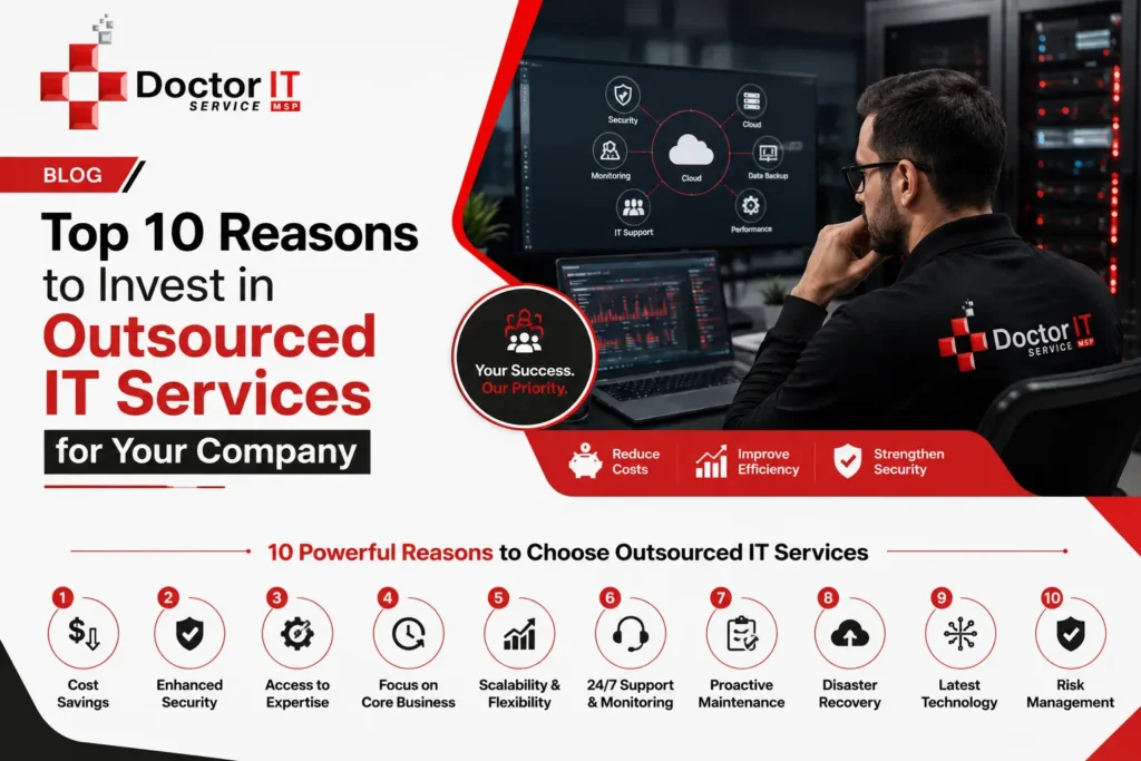 Top 10 Reasons to Invest in Outsourced IT Services for Your Company