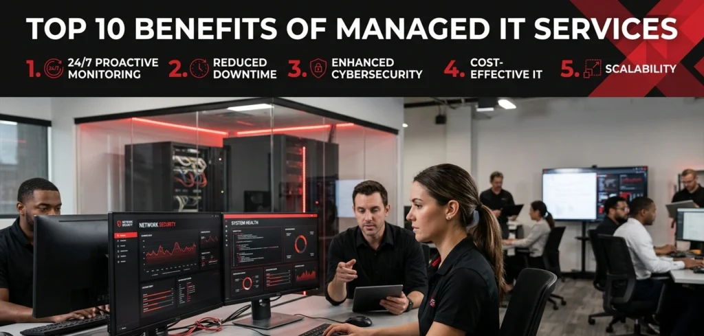 Top 10 Benefits of Managed IT Services