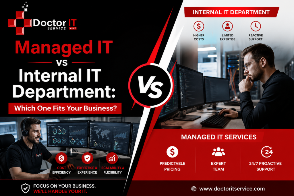 Managed IT vs Internal IT Department: Which One Fits Your Business?