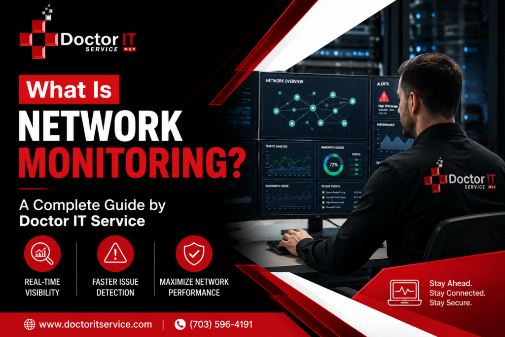 What Is Network Monitoring? A Complete Guide by Doctor IT Service