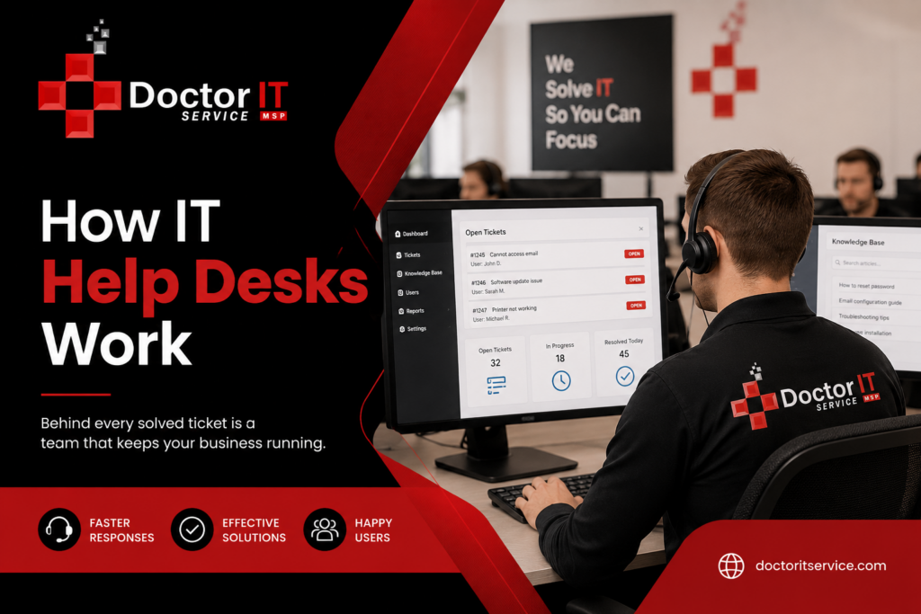How IT Help Desks Work